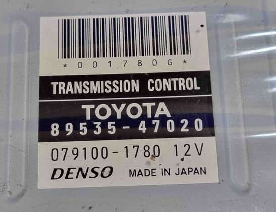 TOYOTA Prius 2 generation (XW20) (2003-2011) Pārnesumkārbas vcadības bloks 89535-47020 15507560