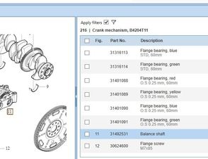 VOLVO S60 2 generation (2010-2020) Eļļas sūknis 31401487,32388687,31492531 33021913