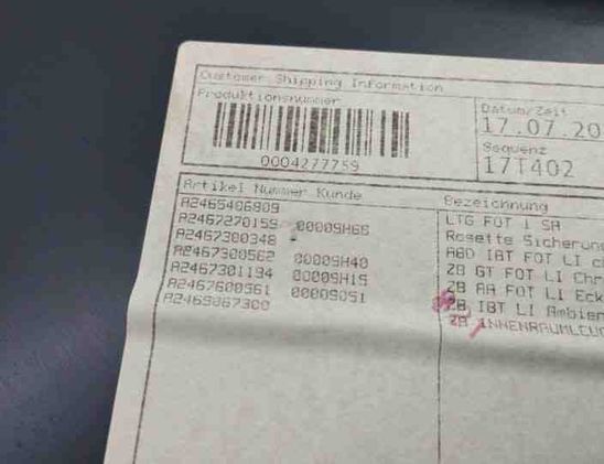 MERCEDES-BENZ B-Class W246 (2011-2020) Aizmugurējo kreiso durvju panelis A2467300348,A2465406809,A2467270159 26441930