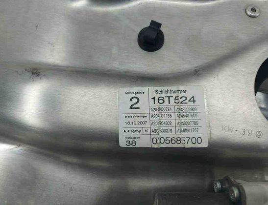 MERCEDES-BENZ C-Class W204/S204/C204 (2004-2015) Стеклоподъемник задней левой двери 963764100 31173716