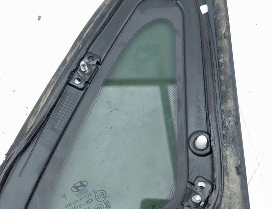 HYUNDAI Kona 1 generation (2017-2024) Aizmugurējais kreisais durvju stikls 43R019700,DOT736AS3M35,A004138 32968214