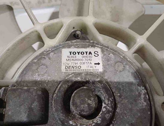 TOYOTA Corolla Verso 1 generation (2001-2009) Engine Cooling Fan Radiator 163630H030,MS1680007010 31386784