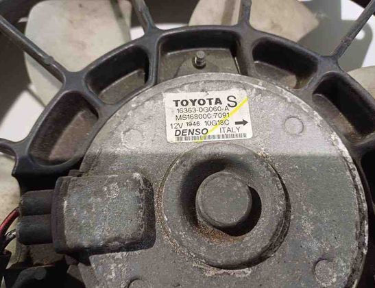 TOYOTA Corolla Verso 1 generation (2001-2009) Engine Cooling Fan Radiator DT4227500310,163630G060A 31392562