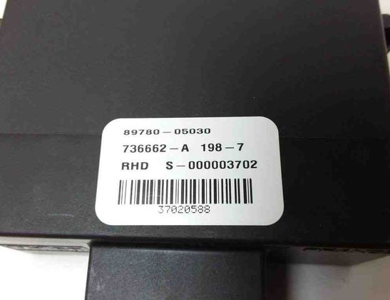 TOYOTA Avensis 2 generation (2002-2009) Other Control Units 8978005030 31394949