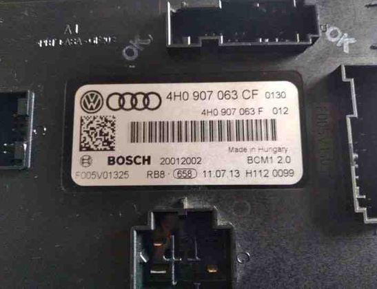 AUDI A8 D4/4H (2010-2018) Comfort Control Unit 4H0907063CF 27459264
