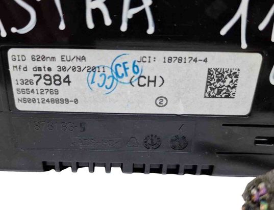 OPEL Astra J (2009-2020) Екран навигаций 565412769,13267984 30140470