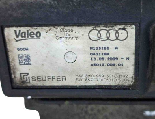 AUDI Q5 8R (2008-2017) Реле вентилятора охлаждения 8K0959501C 30148510
