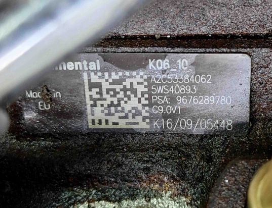 VOLVO V60 1 generation (2010-2020) Топливный насос 9676289780 30157212