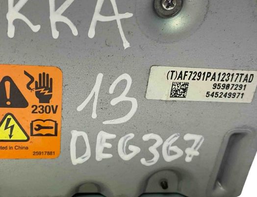OPEL Mokka 1 generation (2012-2015) Inverter 25917881,AF7291PA12317TAD 30157779