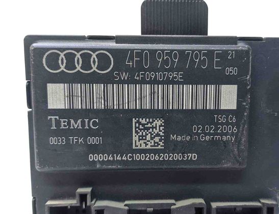 AUDI A6 C6/4F (2004-2011) Rear Right Door Control Unit 4F0959795E 30160271