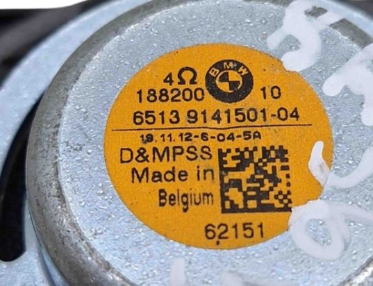 BMW 7 Series F01/F02 (2008-2015) Rear Left Door Sound Speaker 9141501 30164362