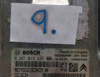 CITROËN C5 2 generation (2008-2017) Motora vadības bloks 0281013334,9666986680 32475765