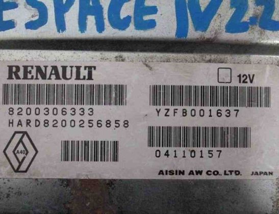 RENAULT Espace 4 generation (2002-2014) Gearbox Control Unit 8200306333,8200256858 32481435