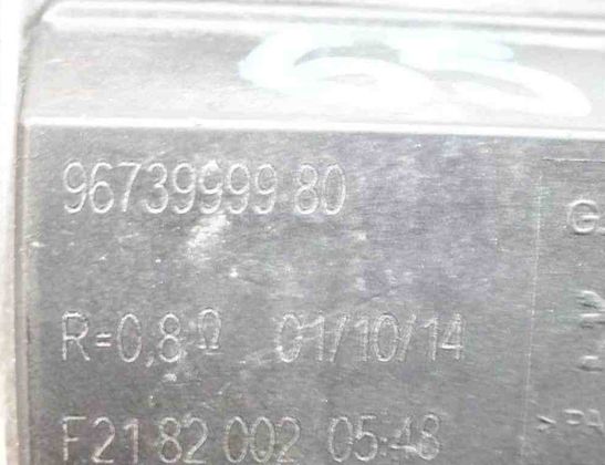 CITROËN C3 Picasso 1 generation (2008-2016) Blower fan relay 9673999980 32487463