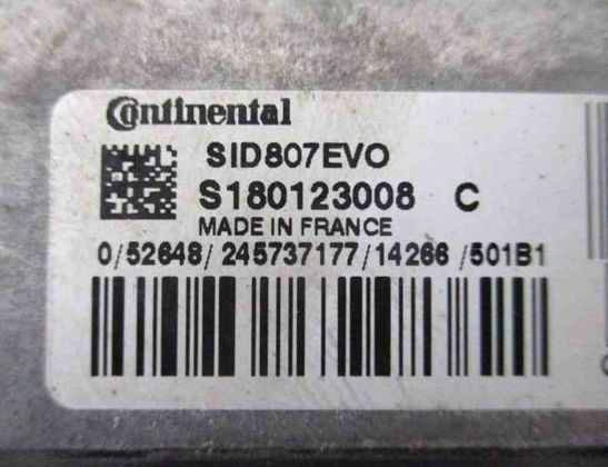 CITROËN C3 Picasso 1 generation (2008-2016) Комплект зажигания 9804127280,9666681180,9806687880 32491383