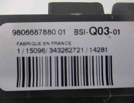 CITROËN C3 Picasso 1 generation (2008-2016) Комплект зажигания 9804127280,9666681180,9806687880 32491383