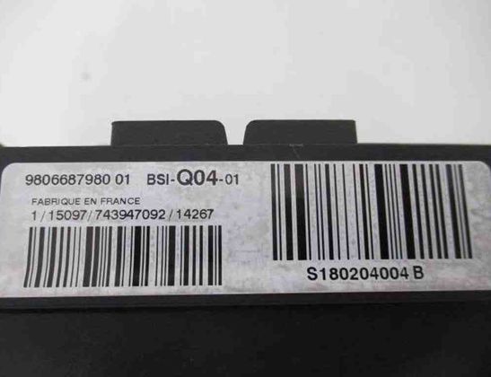 CITROËN C4 Picasso 2 generation (2013-2018) Engine ECU Set 9804127280,9666681180,9806687980 32493353