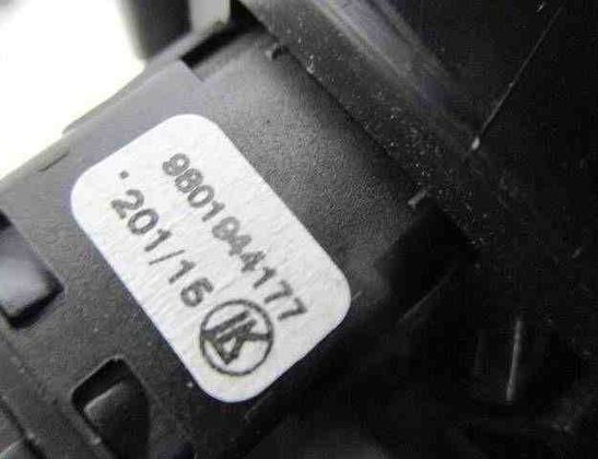 CITROËN C4 Cactus 1 generation (2014-2024) Mirror adjustment switch 9801893777 32496640