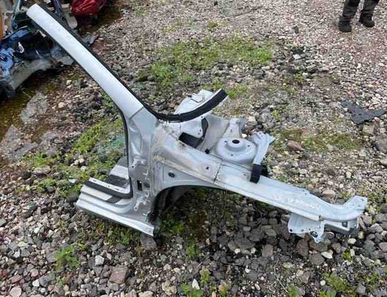 SKODA Superb 3 generation (2015-2023) Четверть передняя левая 22171014