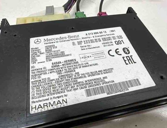 MERCEDES-BENZ C-Class W205/S205/C205 (2014-2023) Bluetooth Control Unit A2139008013 22203413