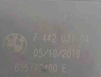 BMW 3 Series G20/G21/G28 (2018-2024) Aizmugurējā vidējā sēdekļa sprādze 7442031 26758115