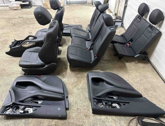 MERCEDES-BENZ GLE W166 (2015-2018) Interior Seats W/ Door Cards Kit 28441758