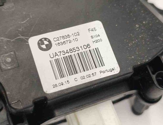 BMW 2 Series Grand Tourer F46 (2018-2023) Aizmugurējā bagāžnieka slēdzene 7348531 31060700