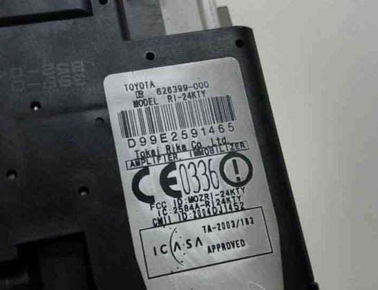 TOYOTA Prius 1 generation (XW10) (1997-2003) Ignition Lock 626399000,3990,B520462 24560936