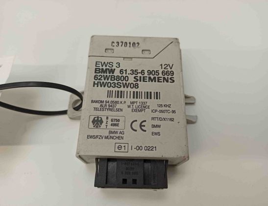 BMW 3 Series E46 (1997-2006) Other Control Units 6905669,HW03SW08 30216636