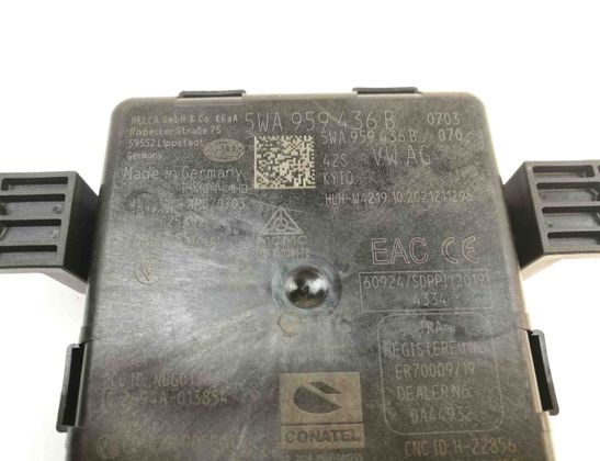 VOLKSWAGEN Golf 7 generation (2012-2024) Keyless Control Unit 5WA959436B 12140896