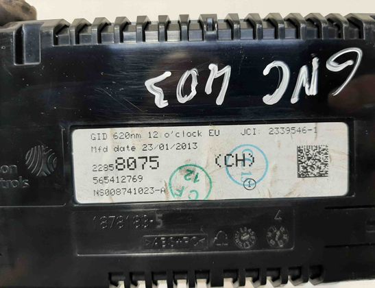 OPEL Zafira C (2012-2016) Екран навигаций 22858075 25756036