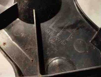 BMW X5 E70 (2006-2013) Левый держатель заднего бампера 7227757 25739049