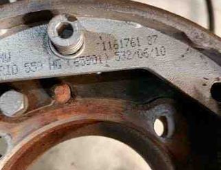 BMW 3 Series F30/F31 (2011-2020) Aizmugurējā labā riteņa rumba 1161761 25744591