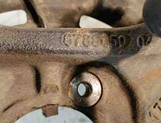 BMW 3 Series F30/F31 (2011-2020) Aizmugurējā labā riteņa rumba 1161761 25744591