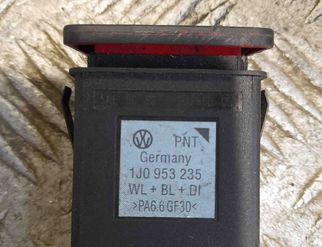 VOLKSWAGEN Golf 6 generation (2008-2015) Hazard button 1J0953235 29725940