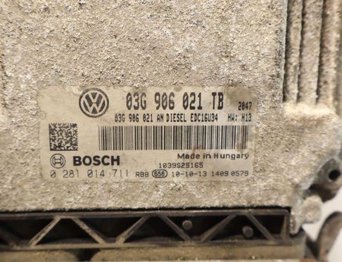 SKODA Octavia 1 generation (1996-2010) Блок управления двигателем 0281014711 32902238