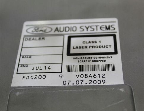 FORD Mondeo 4 generation (2007-2015) Mūzikas atskaņotājs ar Navigāciju / GPS V084612 32915623