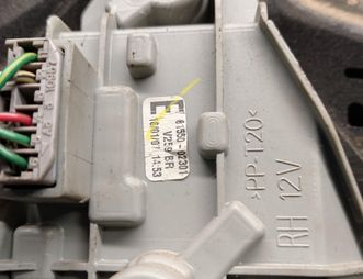 TOYOTA Corolla 10 generation E140/E150 (2006-2013) Rear cover light 8155002301 33012143